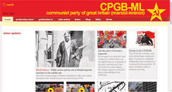Desktop Screenshot of cpgb-ml.org
