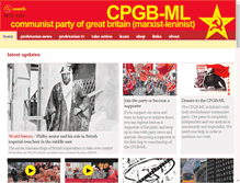 Tablet Screenshot of cpgb-ml.org